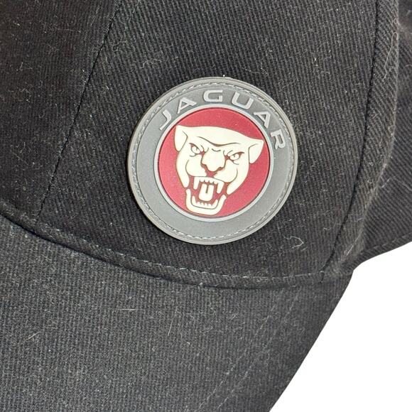 NWOT Authentic JAGUAR MOTORS Black Logo Hat Size OSFA Unisex - Picture 2 of 8